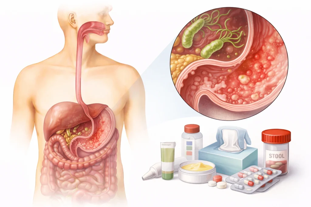 Infección por H. pylori